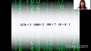 Запись числа в виде суммы разрядных слагаемых