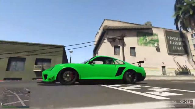 Pfister Comet SR - GTA 5 смотреть онлайн