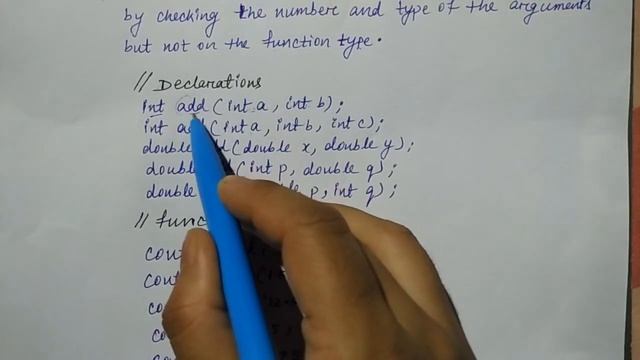 function overloading in c++ | Hindi | Object Oriented C++ | Lec-48 | Niharika Panda