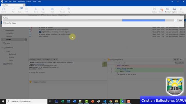 Merge desde una rama hija a la Rama Master en Source Tree Git смотреть онлайн