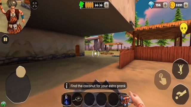 Scary Teacher 2: Stoneage Game New Level New Update Miss T's Drink Prank (Android,iOS) смотреть онлайн