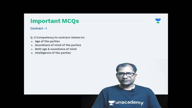 Important MCQs on Contract (Part-1) |Crack Judiciary Exam | PCS(J) |Sandeep Garg|Unacademy Judiciar