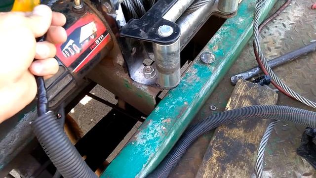 Как запитать проверить диагностировать мотор лебедки если сгорел блок ...