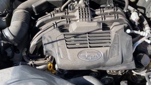Стук двигателя Subaru Forester 2019