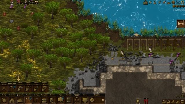 Clanfolk песочница и симулятор поселения вдохновленная Rimworld