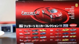 Kyosho Ferrari 11 Unboxing, Part 1: How can Kyosho produce 1:64 Ferraris when Mattel cannot?