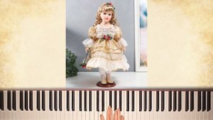 В. Гиллок "Французская кукла" ( W. Gillok French doll ). Piano music.