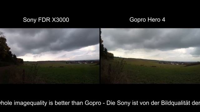 New Sony FDR X3000 - 4k Videotest смотреть онлайн
