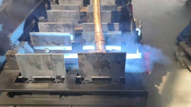 Cварка закладных деталей роботом