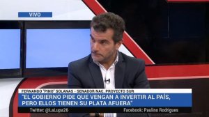 Fernando "Pino" Solanas en La Lupa