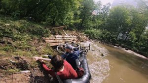 Веловодный поход в долину реки Сетунь.