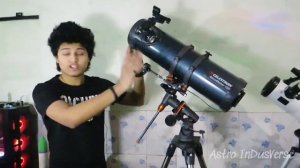 Celestron AstroMaster EQ 130 Telescope In Hindi | How To Use & Review