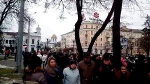 Сумы 18.01.2015  Я - Волноваха. Похорон Николая Николаенко