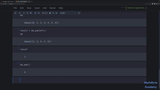 Idiomatic Python: Deques vs Lists