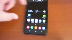 Samsung A30: функция AlwaysOnDysplay и "Защита от случайного касания".