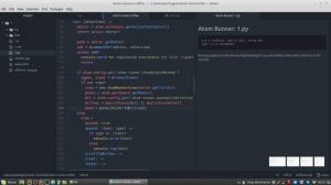 Настройка Atom: кастомизация плагина Atom-runner