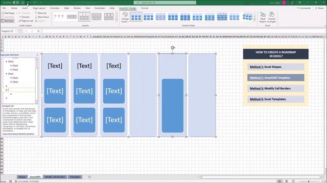 How to Create a Roadmap in Excel? | FREE Download смотреть онлайн