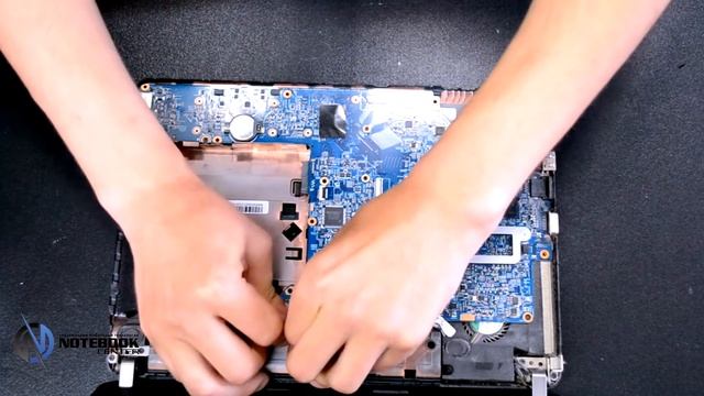HP ProBook 4340s - Disassembly and cleaning смотреть онлайн