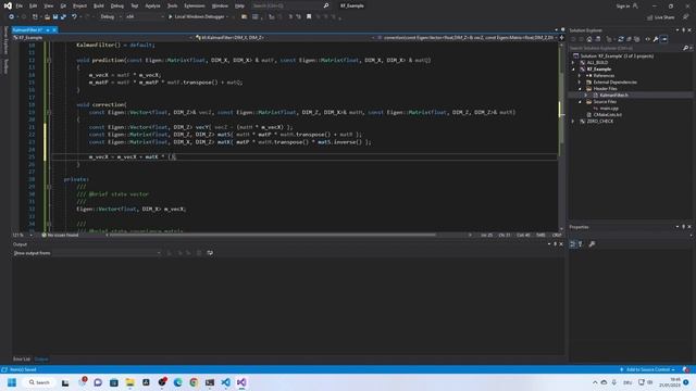 Sensor Fusion: Step-by-step implementing of Kalman Filter in C++ смотреть онлайн