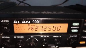 Прохождение на 27 мгц. Связь "Гроза" Литва. Работаю на голую станцию. Отключили свет. Alan 9001.