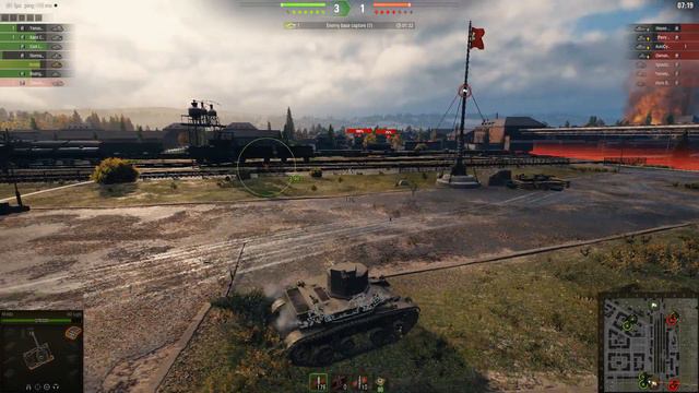  World of tanks  1080p  - Ryzen 5 5600G Vega 7  Without Overclocked