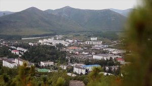 Прекрасная панорама пос. Ягодное, Магаданская область