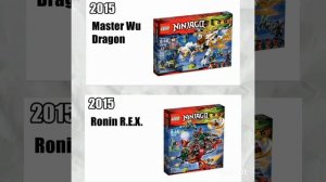 Абсолютно все наборы Лего Ниндзяго (2011-2023(1)) 2 Часть