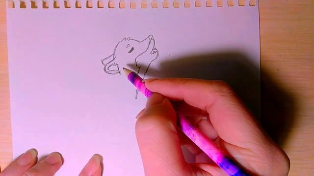 Как нарисовать волченка просто, пошагово, рисунки для детей смотреть онлайн