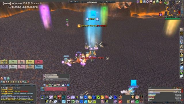 [WoW]  Alysrazor Kill @ FireLands (EU Burning Legion moira)