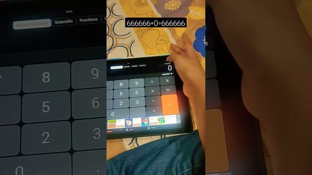 IPAD AND IPHONE calculator trick#Only in apple calculator and phone