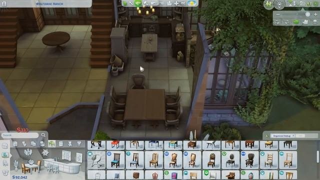 Dark Academia Manor ?? || The Sims 4 || Speedbuild With Ambience