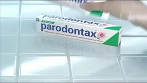 Реклама Parodontax: Parodontax для тех, кто замечает кровь во время чистки зубов