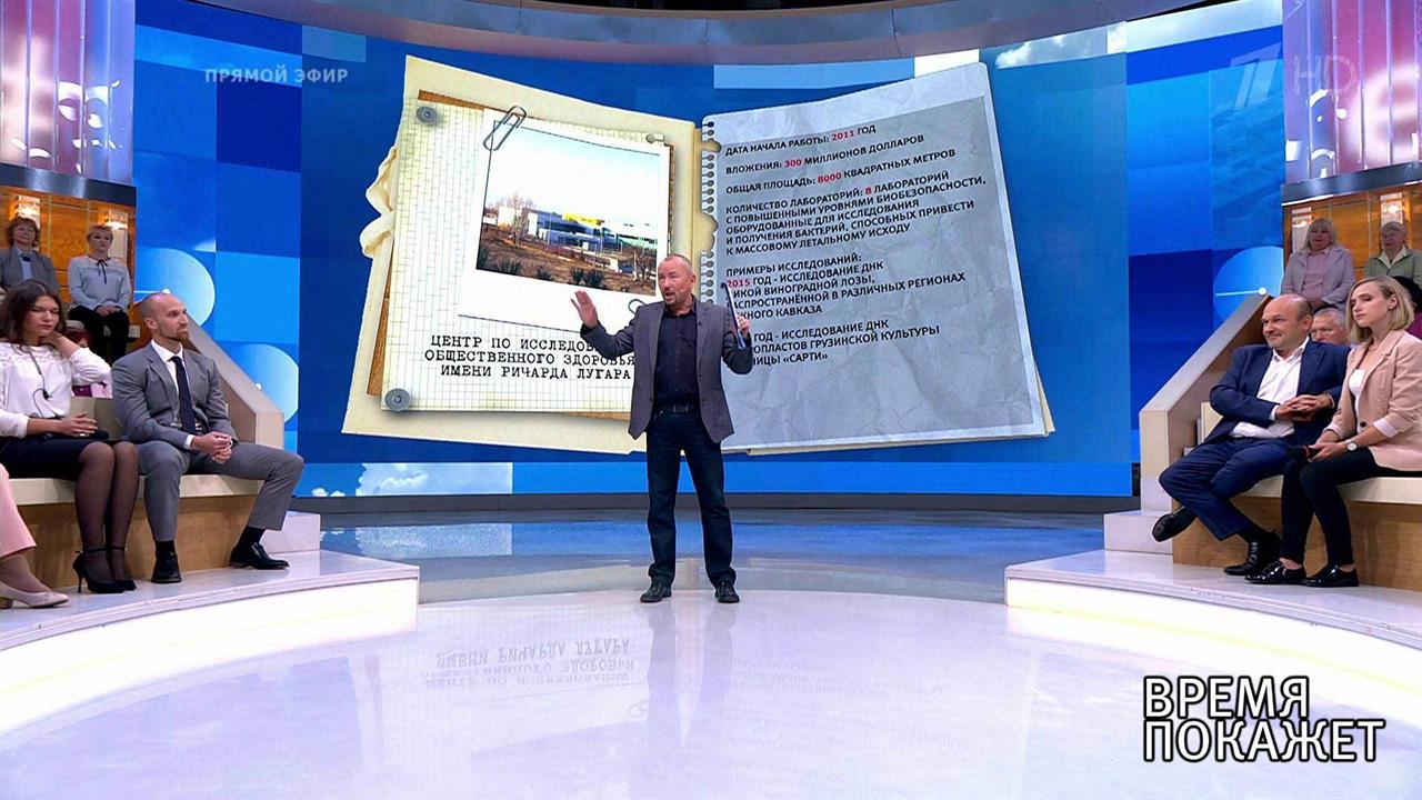 Секретная лаборатория США. Время покажет. Выпуск от 12.09.2018