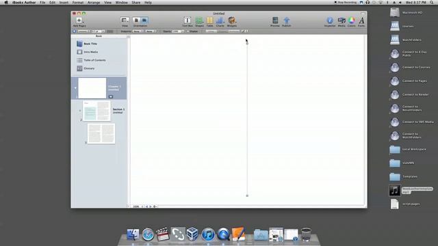 iBook Author Tutorial - How to Start iBook Author with a Template
