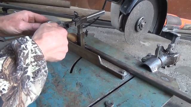 Струбцина для торцовки по металлу! Clamp for trimming of metal! смотреть онлайн