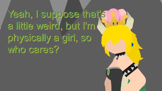 Bowsette Super Crown // Stick nodes animation смотреть онлайн