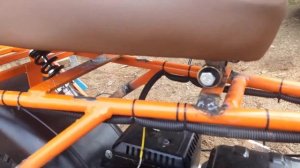 Амортизатор под сиденье своими руками на Скаут сафари.