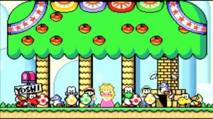 Super Mario Advance 2 - Super Mario World (GBA) The Ending And Credits