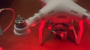 Квадрокоптер DJI PHANTOM 3 камера смотрит вбок, как исправить?