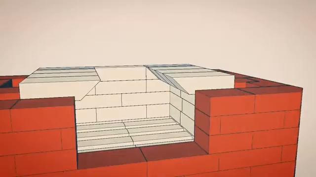 Порядовка колпаковой каминопечи с хлебной камерой! смотреть онлайн