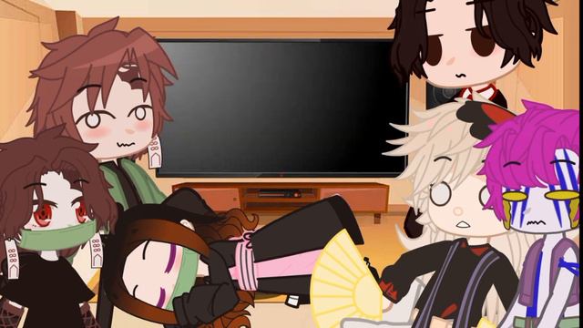 Реакция/персонажей аниме"Клинок рассекающий демонов" на шипы /Gacha Club/ смотреть онлайн