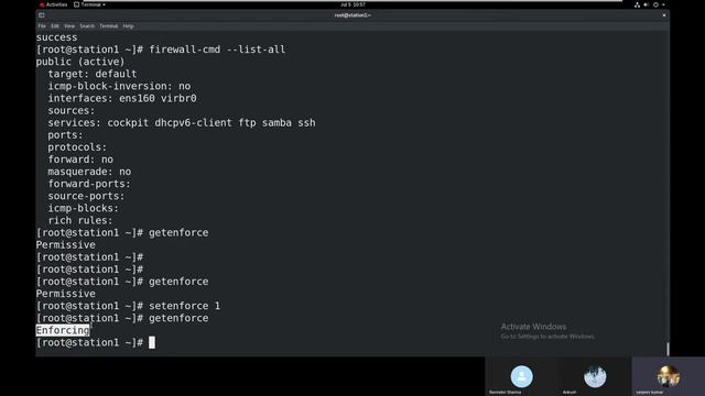 What is SELinux and Enforcing permissive mode and access data on client linux machine #linuxtips