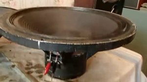 Проверка 15" динамиков