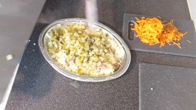 ??Домашний блог, рецепт салата "печень трески"?? смотреть онлайн