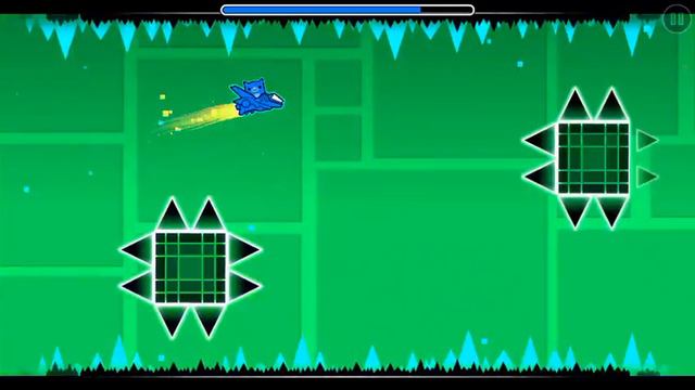 Прохождение geometry dash 4уровень+сыллка на взлом в описании смотреть онлайн