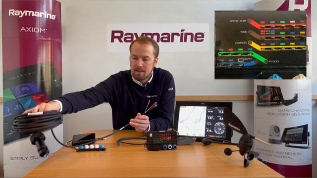 i70s instrument och givarpaket från Raymarine