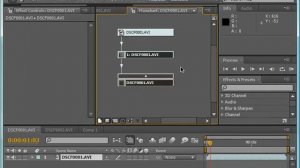 Окно Flowchart в Adobe After Effects CS4