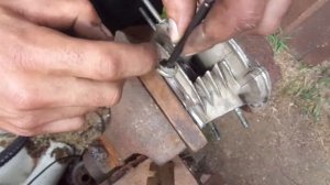 Замена и притирка клапанов головки 139qmb