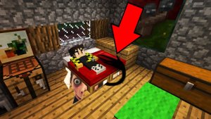 МОНСТРЫ ПОД КРОВАТЬЮ В МАЙНКРАФТ ЧТО ПОД КРОВАТЬЮ МОМО БАБКА ГРЕННИ GRANNY vs МОРОЖЕНЩИК БИТВА