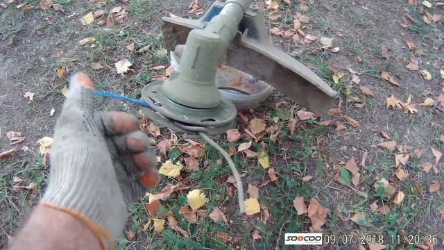 Триммер 4-х тактный- нестандартное решение. смотреть онлайн